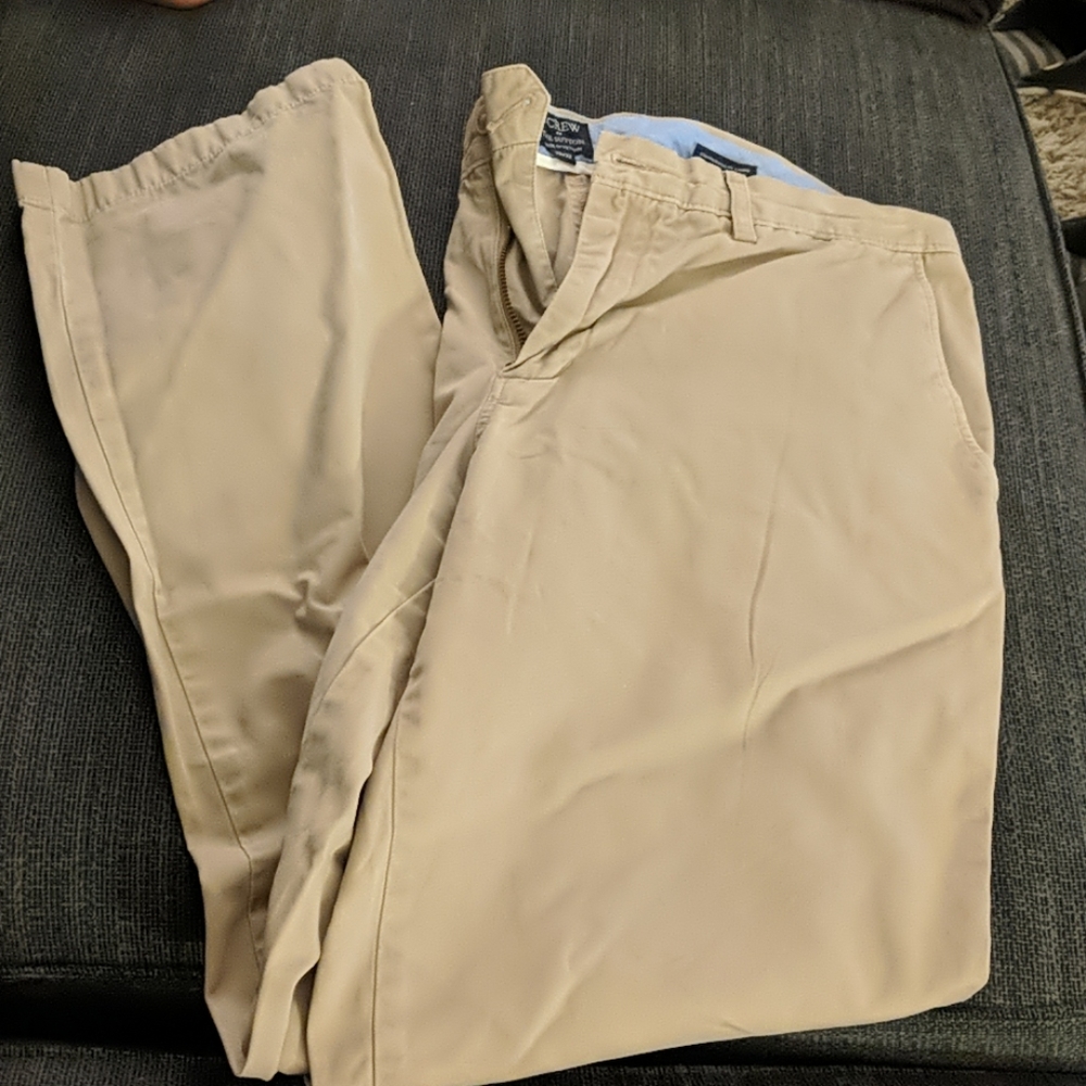 JCrew Sutton Summer Weight Pants 33x32